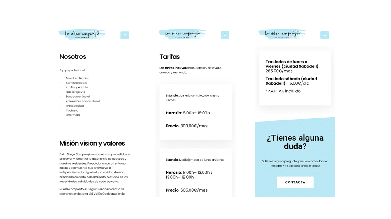 diseno desarrollo web dolca companyia 7