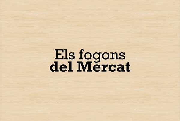 diseno grafico branding identidad corporativa logotipo els fogons mercat