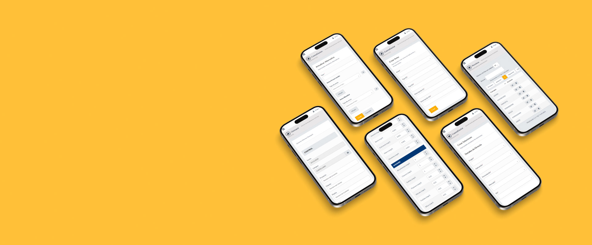 paralax diseno ux dessarrollo webapp interficie chemipol home
